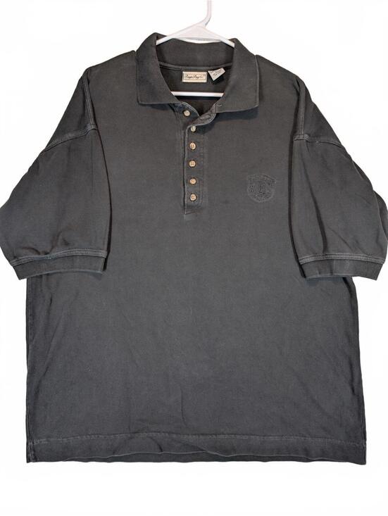 Bugle Boy Other - Bugle Boy Co Vintage Polo Shirt Embroidered Crest Short Sleeve Mens XL